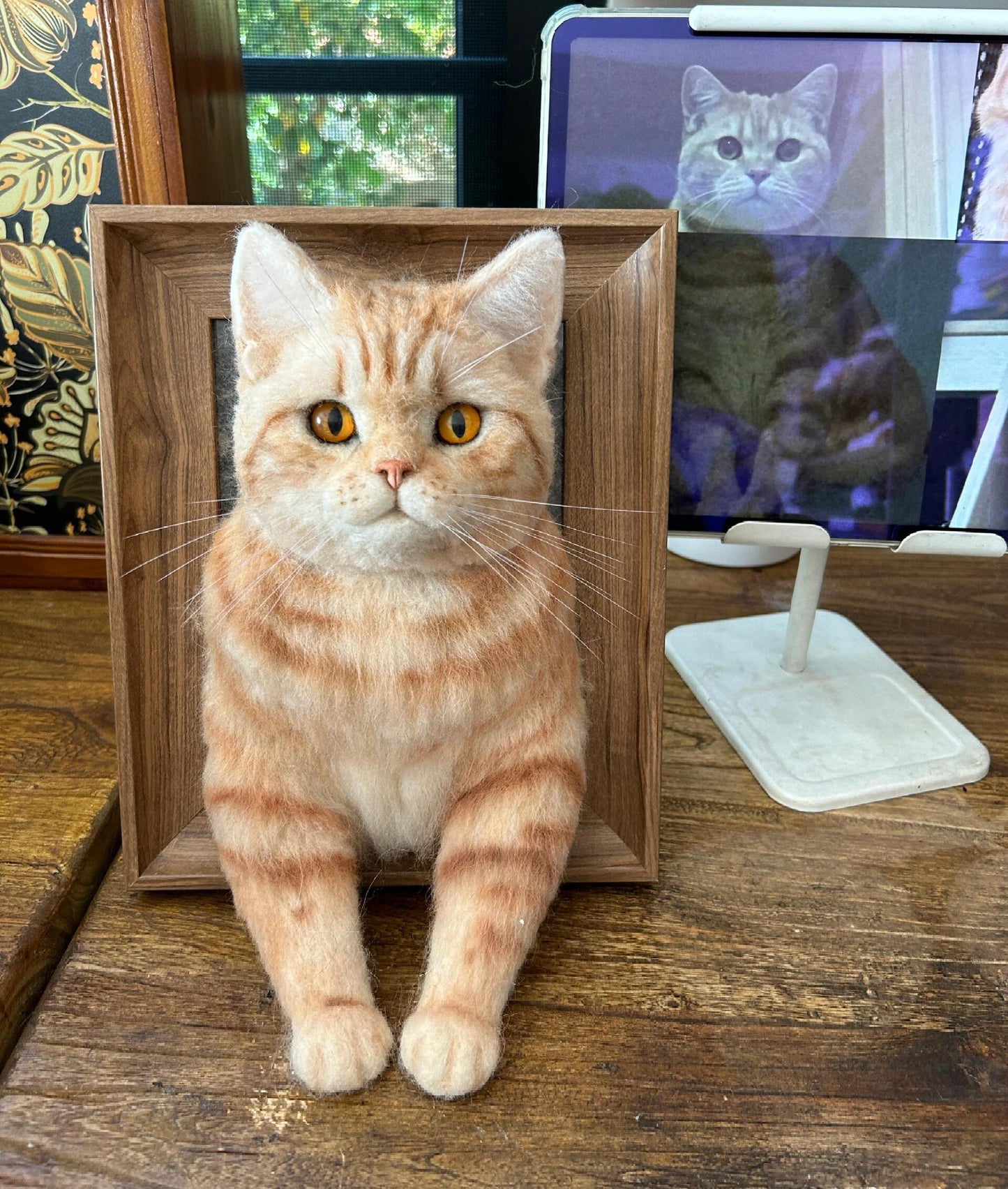 Custom Felted Pet Portrait